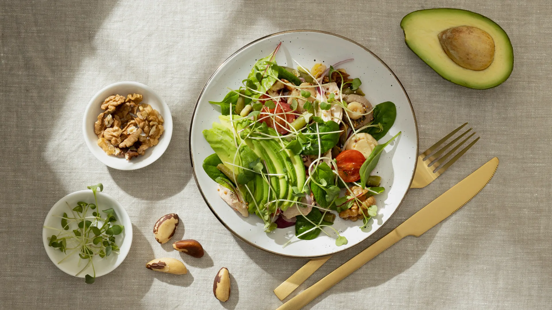 Platillo vegano delicioso
